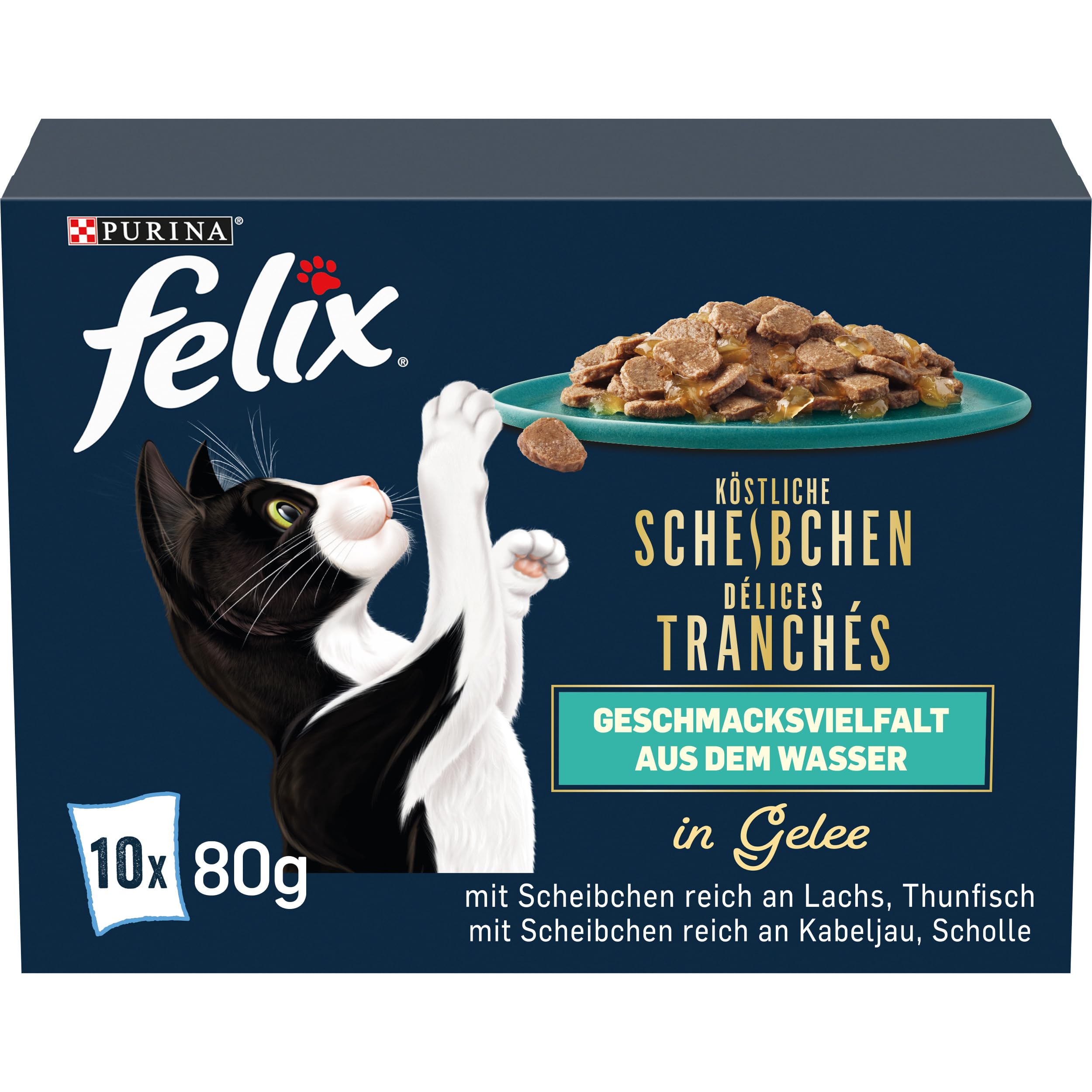 FELIX So gut wie es aussieht Scheibchen Fisch 60x80g