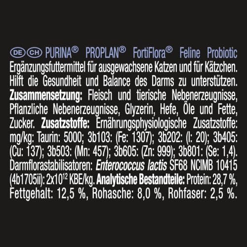 Pro Plan Forti Flora Ergänzungsfutter Katze 4x15g probiotisch