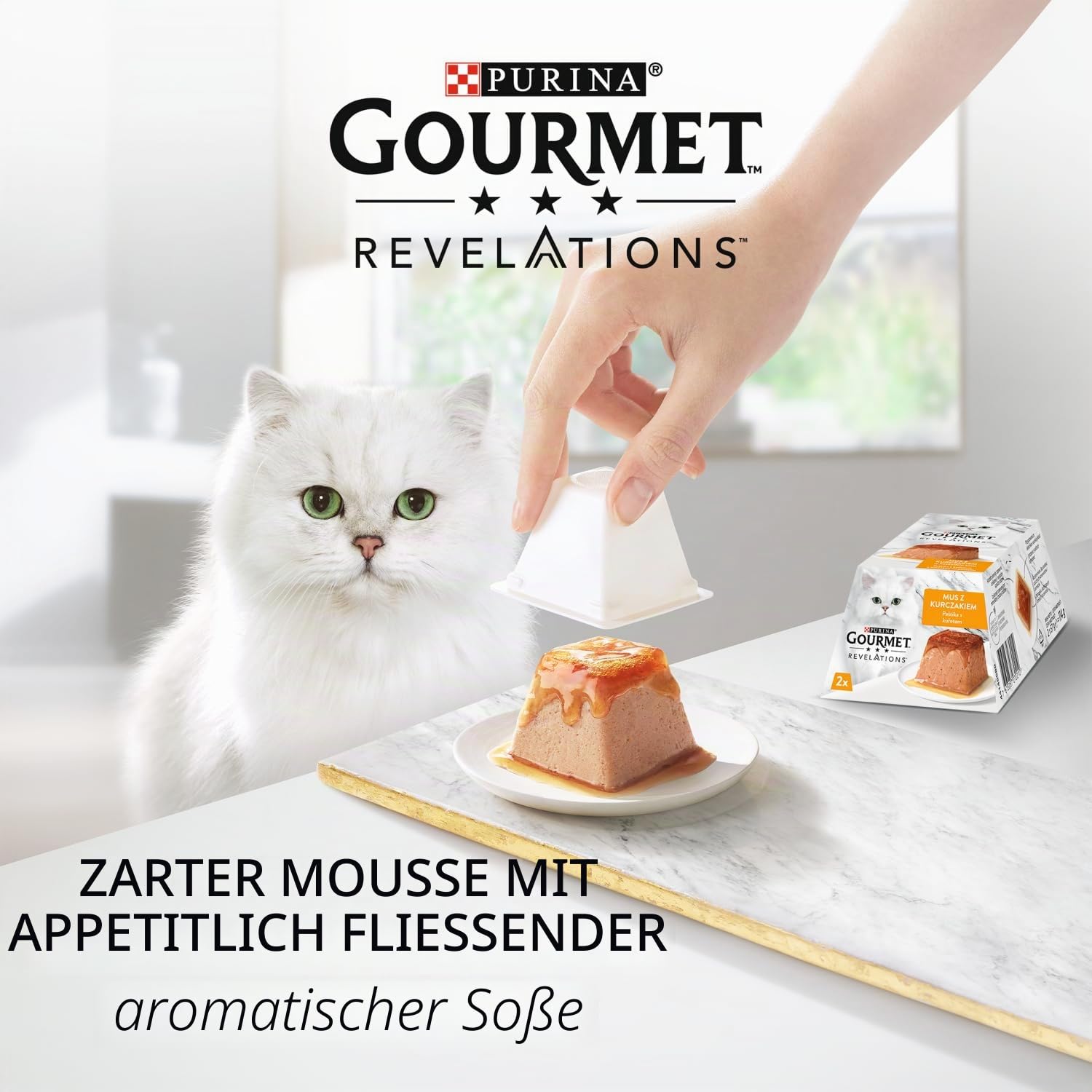 Gourmet Perle Genuss in Sauce Nassfutter Huhn 2 x 57 g