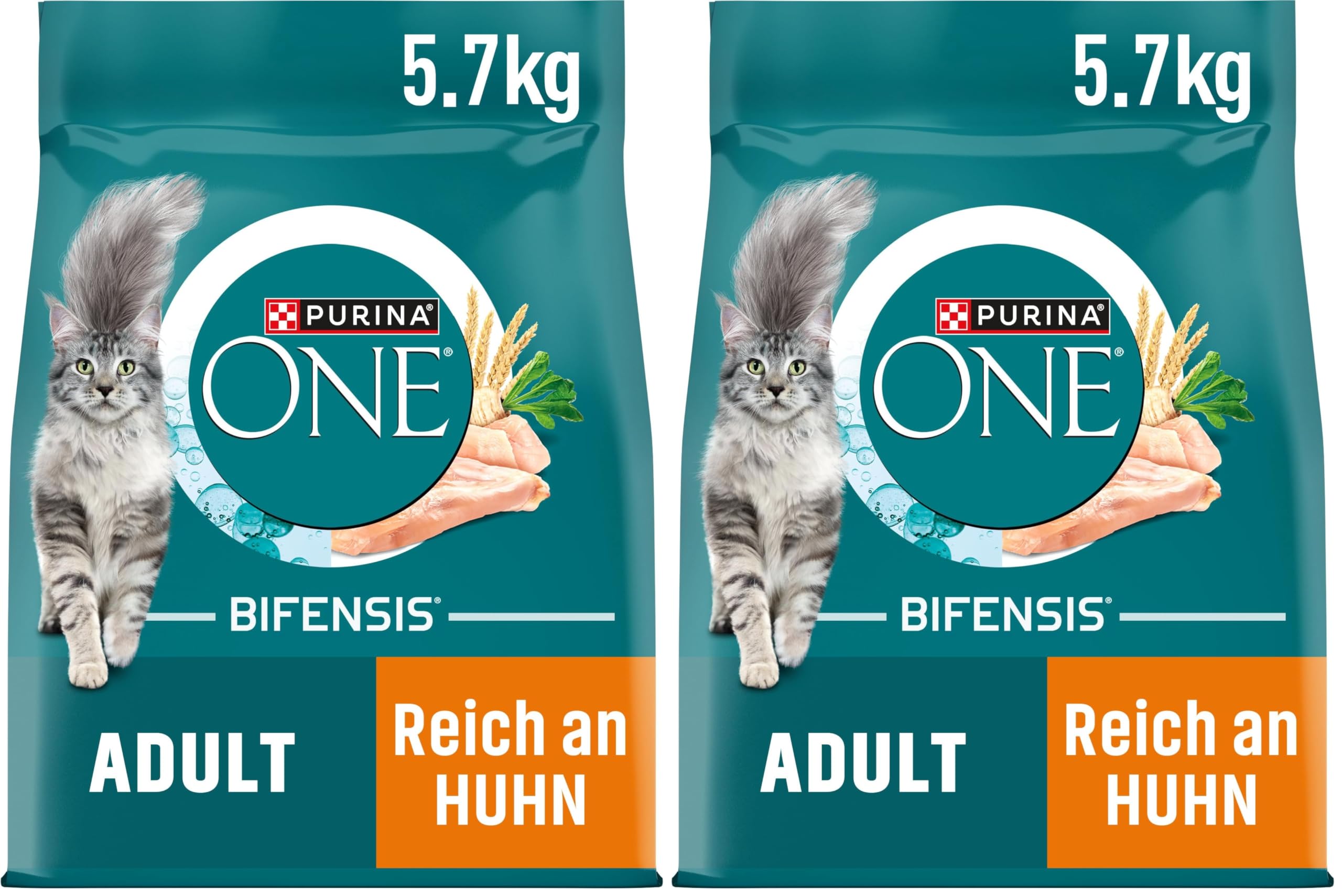 Purina One Bifensis Adult Trockenfutter Huhn 5,7kg