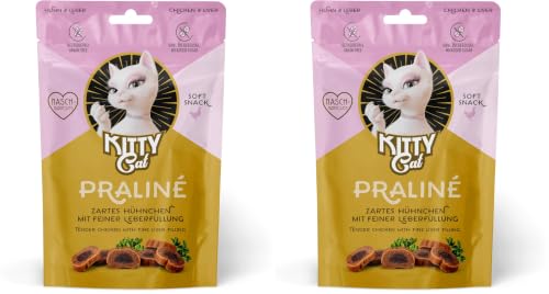 KITTY Cat Snacks Praliné Huhn & Leber 10x50g