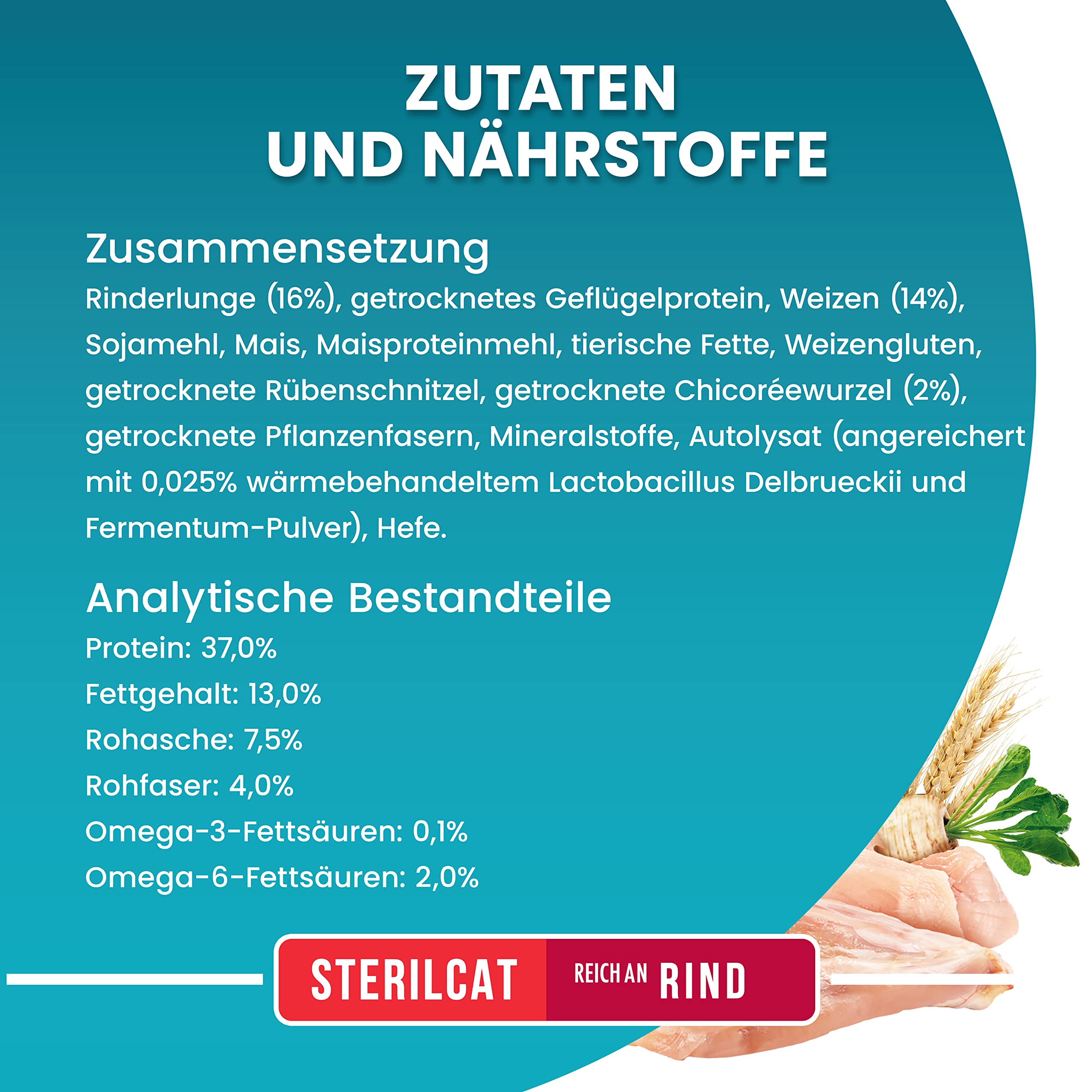 Purina One Bifensis Sterilcat Trockenfutter Rind 6x1,4kg
