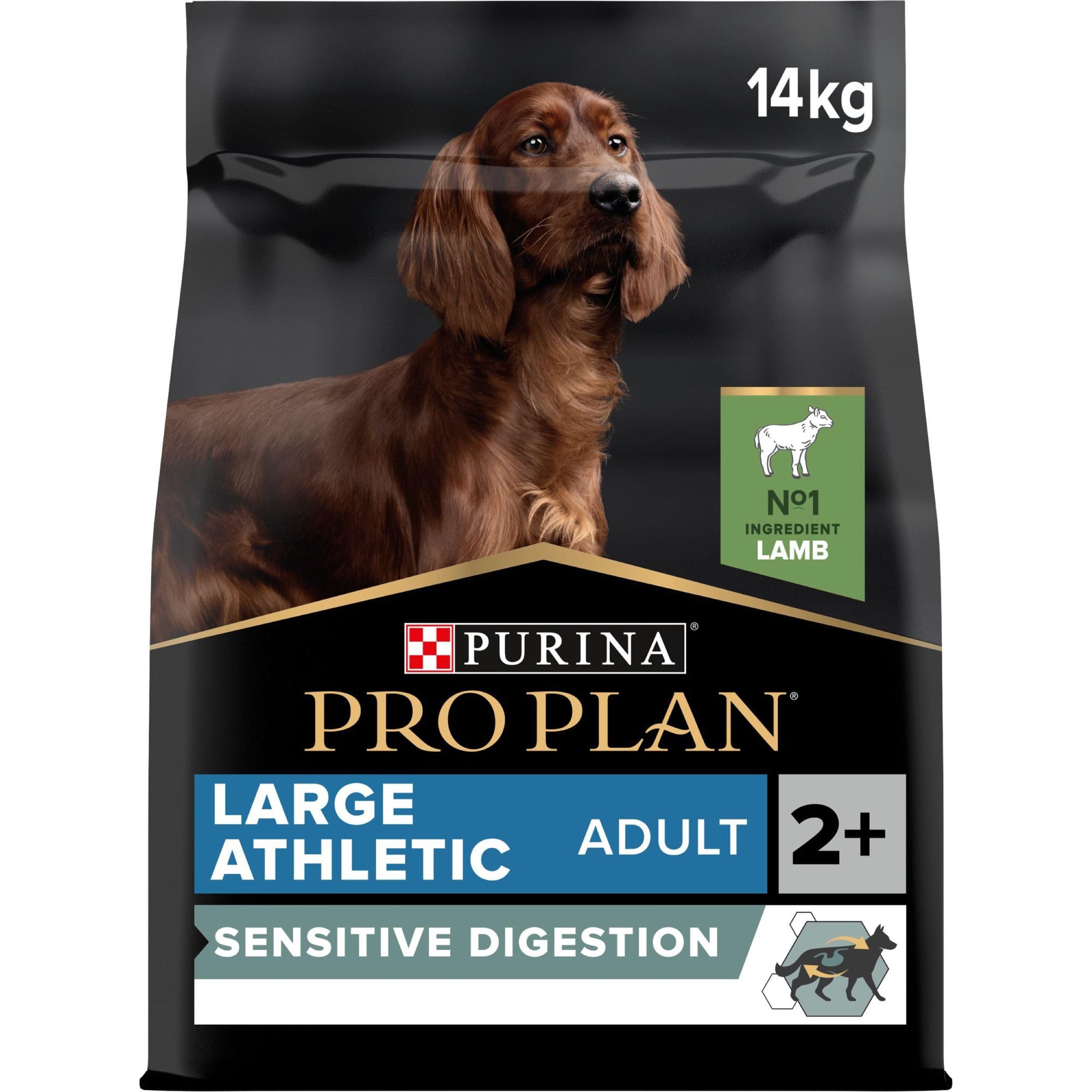 Pro Plan Large Athletic Adult Sensitive Digestion Hundefutter Lamm 10kg