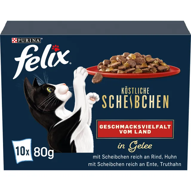 FELIX So gut wie es aussieht Scheibchen Gelee Land 60x80g