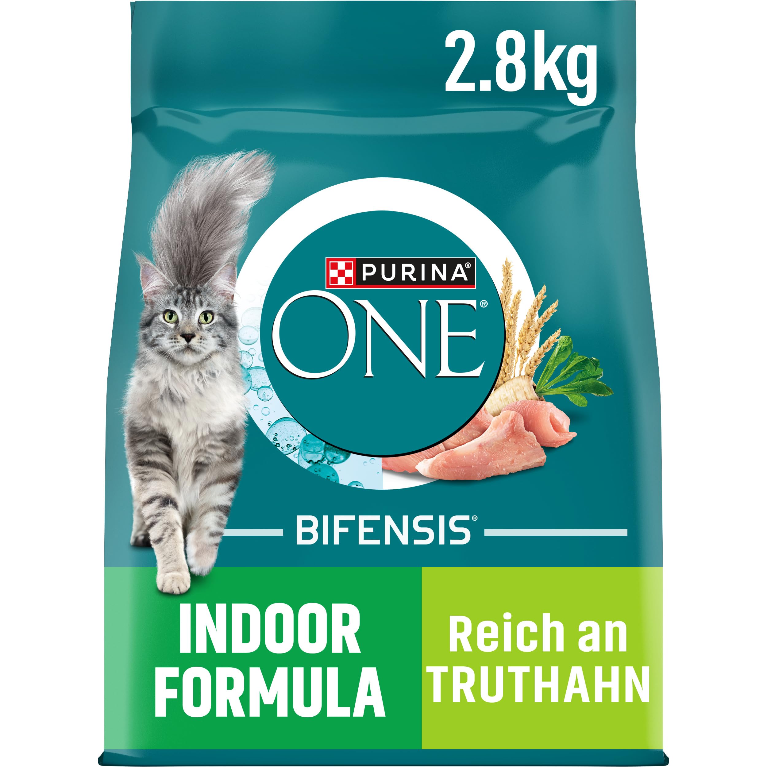 Purina One Bifensis Indoor Trockenfutter Truthahn 1,4kg