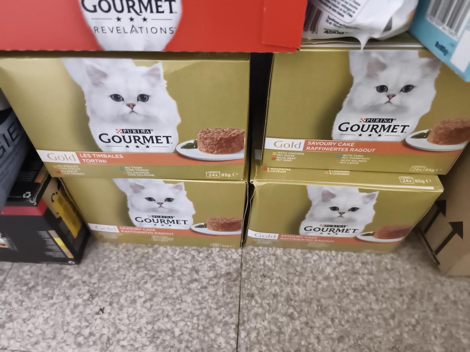 Gourmet Raffiniertes Ragout Nassfutter Mix 96x85 g