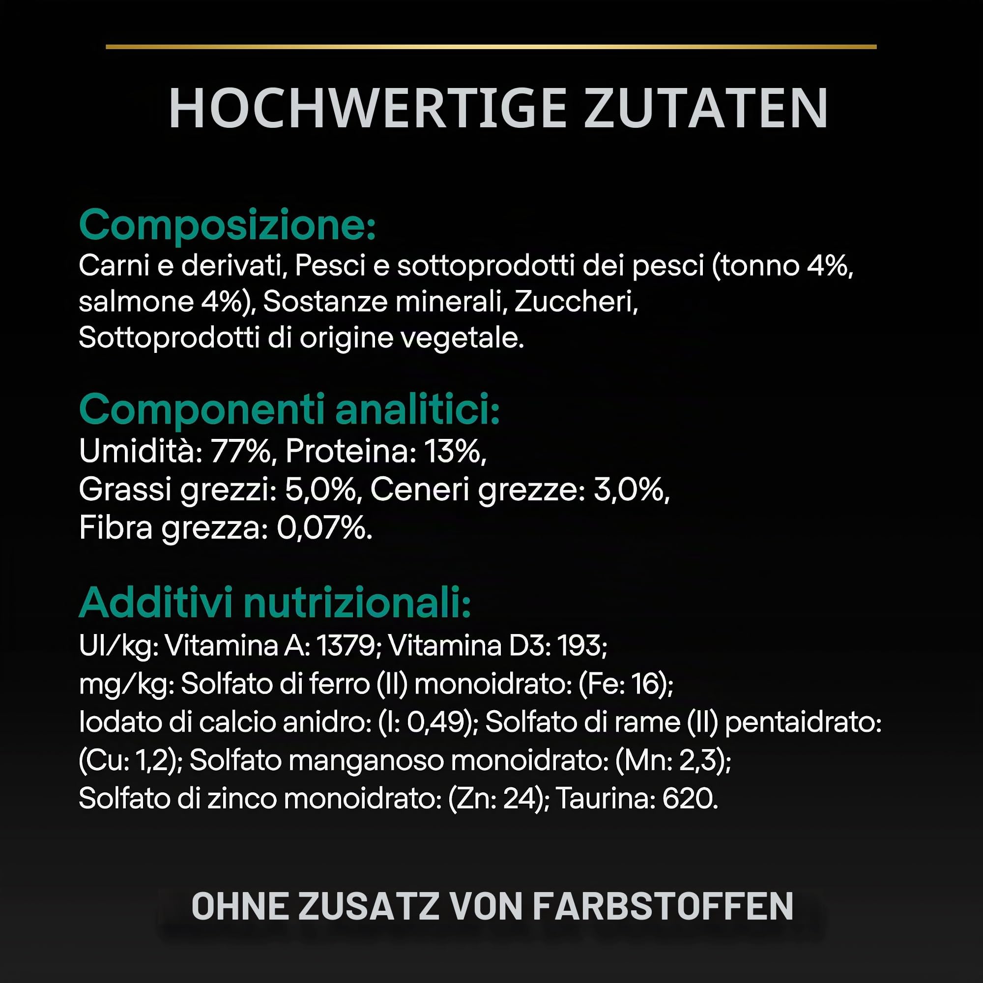 Purina Pro Plan Sterilised Nassfutter Pastete Lachs Thunfisch 12x85g