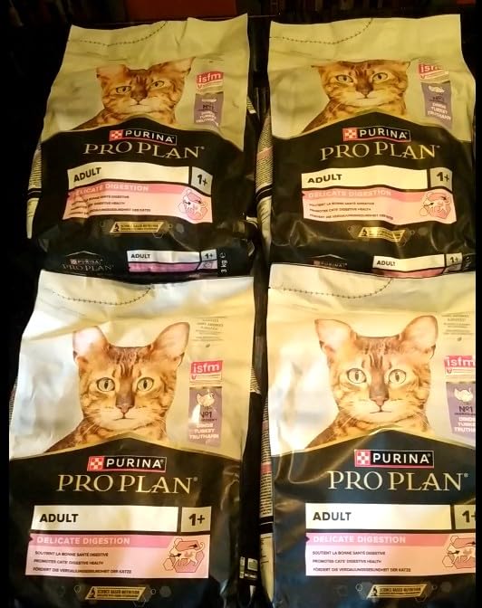 Pro Plan Delicate Adult Truthahn Trockenfutter 4x3 kg