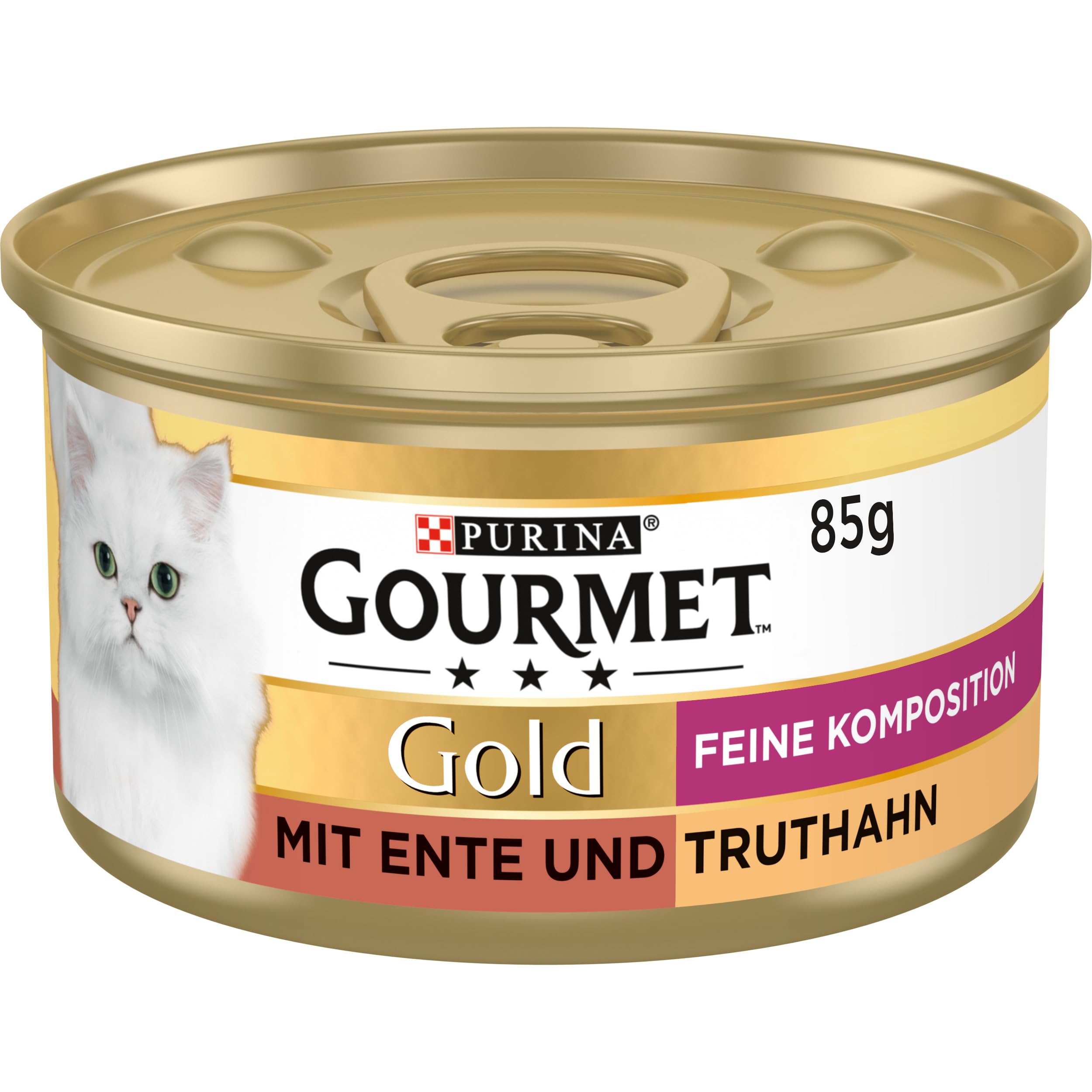 GOURMET Perle Duetto Nassfutter Ente Truthahn 12x85g