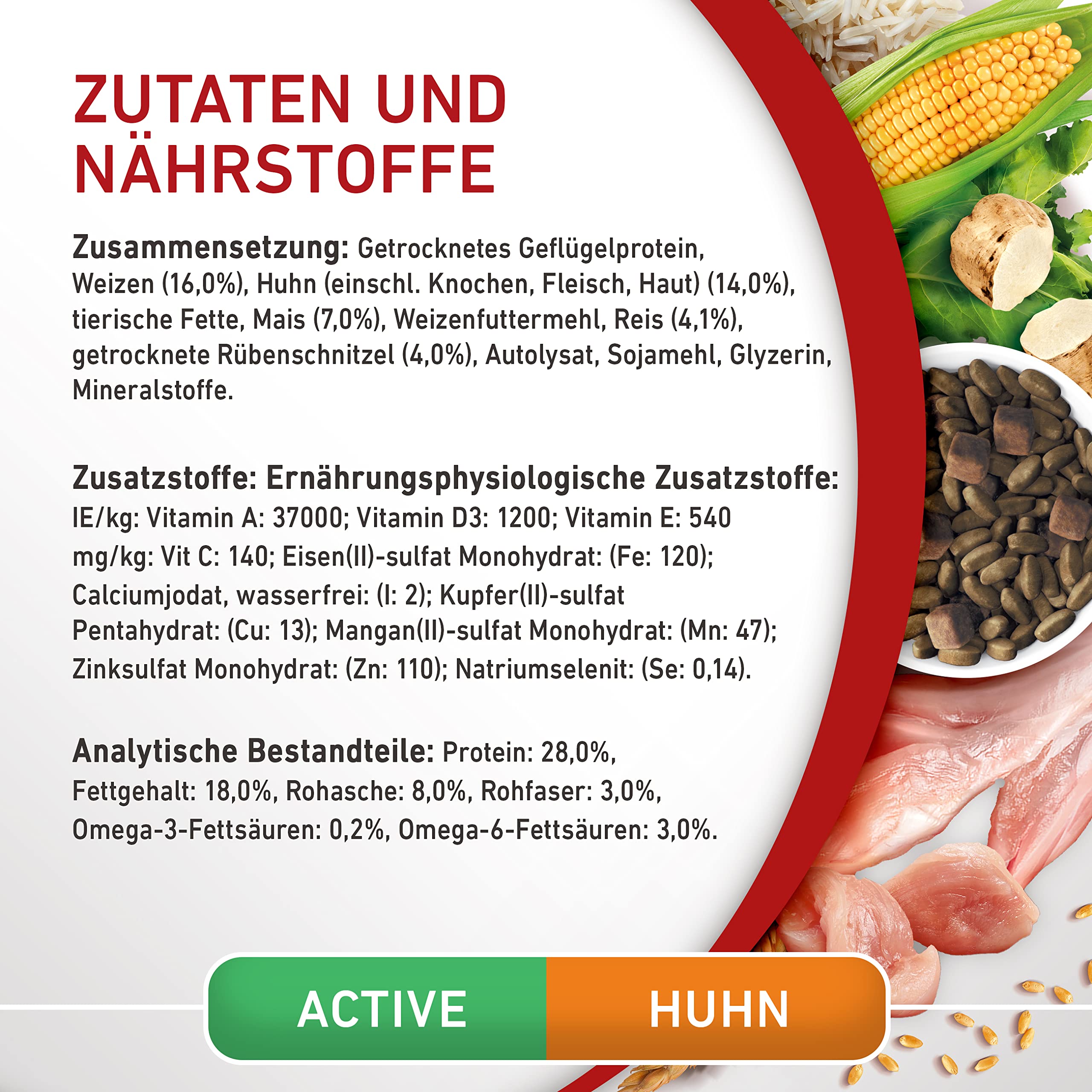 PURINA ONE Mini Small Active Huhn Hundetrockenfutter 2kg