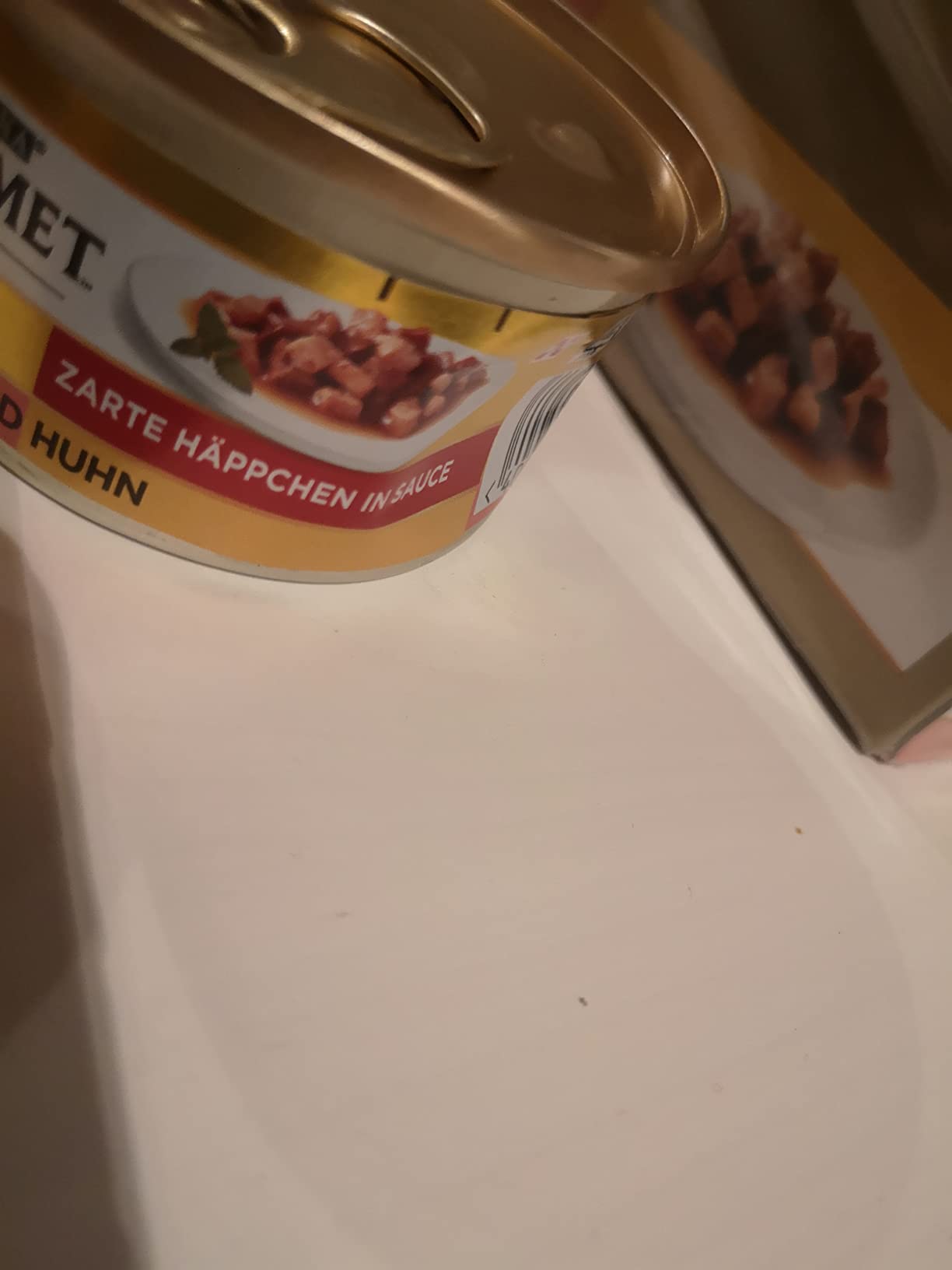 GOURMET Perle Häppchen Sauce Nassfutter Lachs Huhn 12x85g