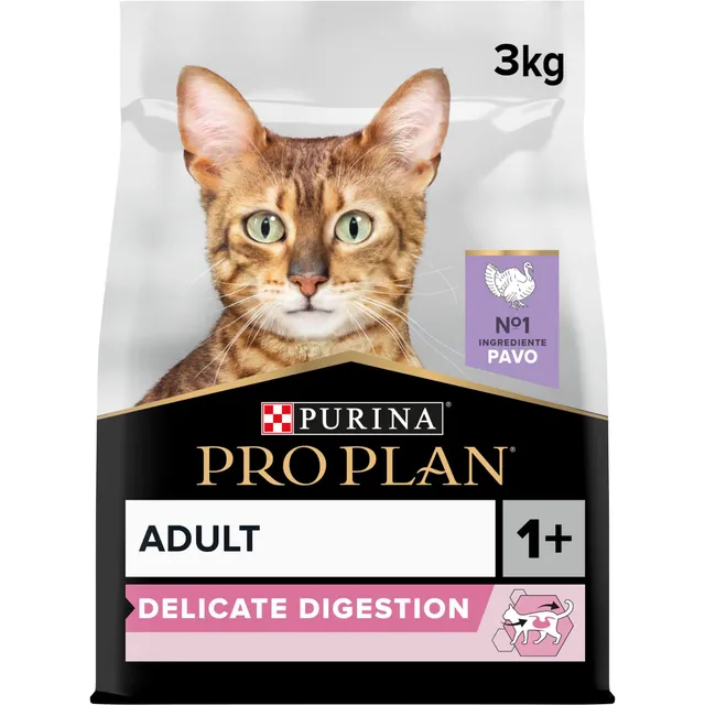 Pro Plan Delicate Adult Truthahn Trockenfutter 4x3 kg