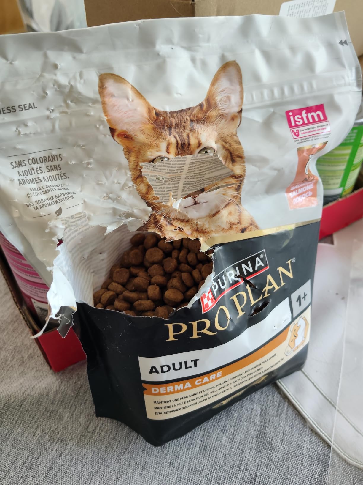 Purina PRO PLAN Hairball Lachs Trockenfutter 3,2kg