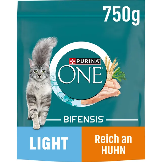 PURINA ONE Bifensis Light Trockenfutter Huhn 6x750g Gewicht