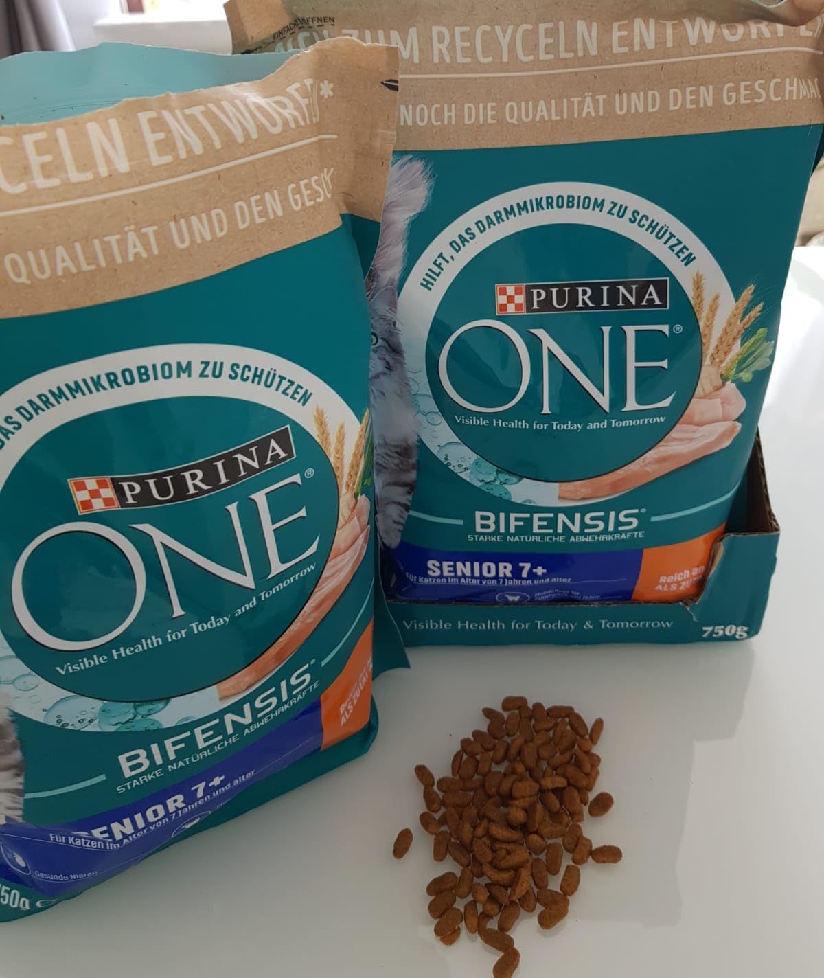PURINA ONE BIFENSIS Trockenfutter Huhn Senior 7+ 8,4kg