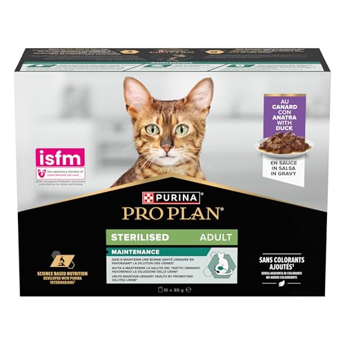 Pro Plan Sterilised Ente Nassfutter 40x85 g Gewichtskontrolle