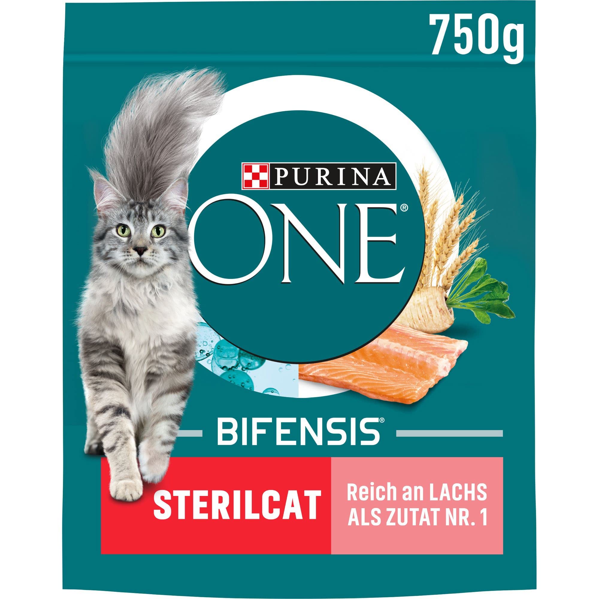 Purina One Bifensis Sterilcat Trockenfutter Rind 6x1,4kg