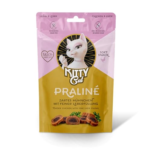 KITTY Cat Snacks Praliné Huhn & Leber 10x50g