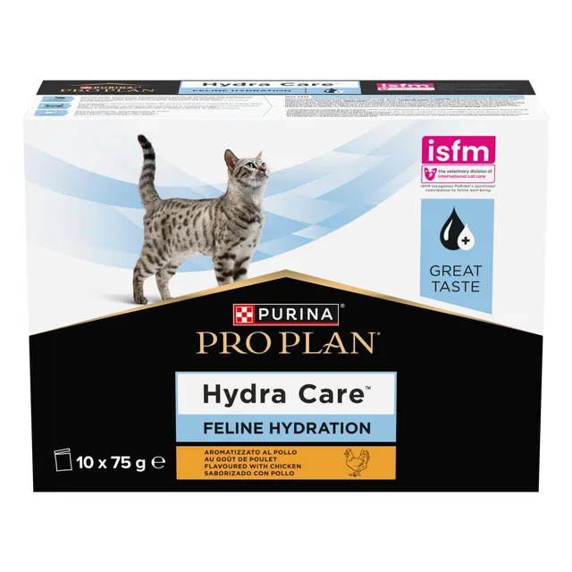 PRO PLAN Hydra Care Huhn Ergänzungsfutter Katze 10x75g Hydration
