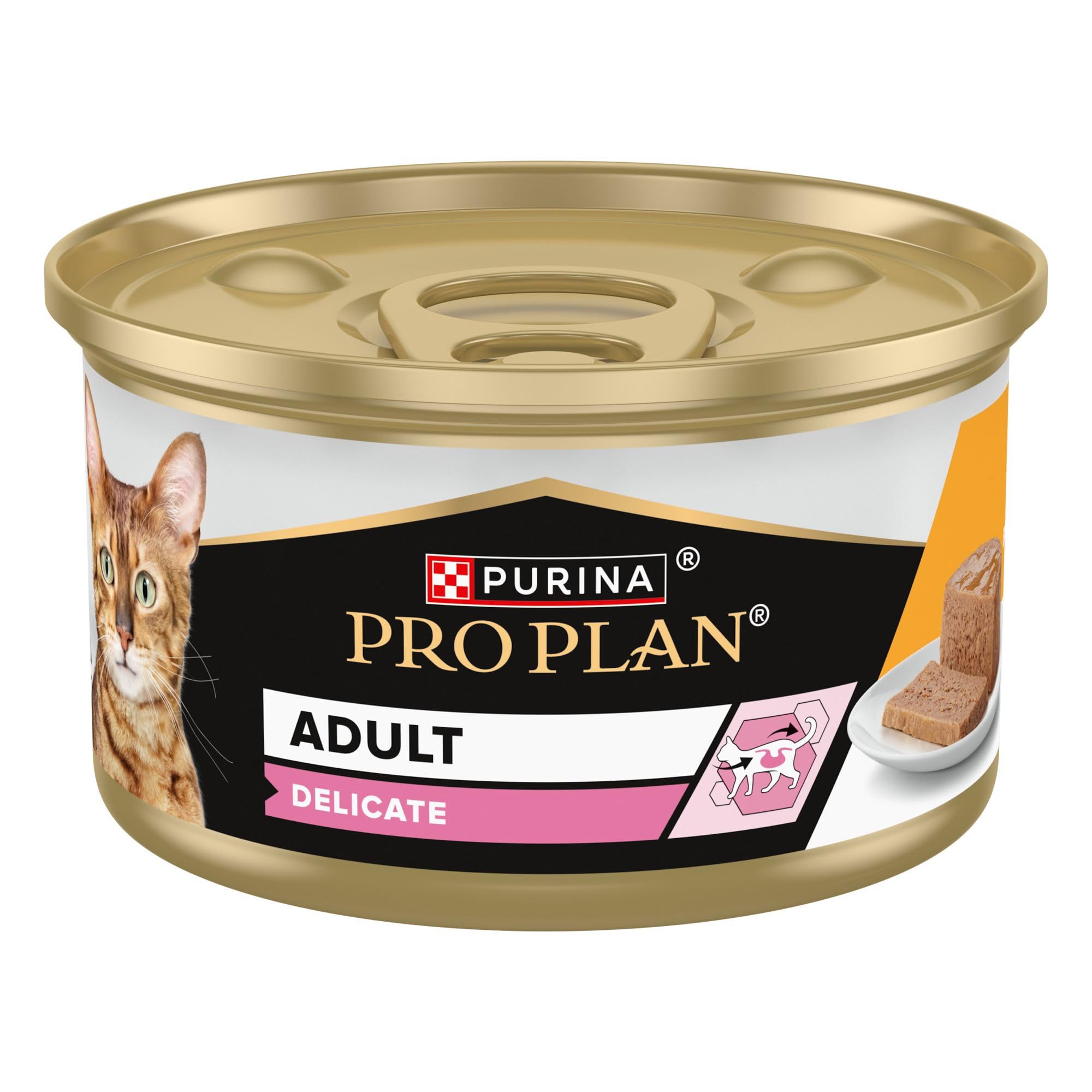 Purina Pro Plan Delicate Nassfutter Mousse Huhn 24x85 g
