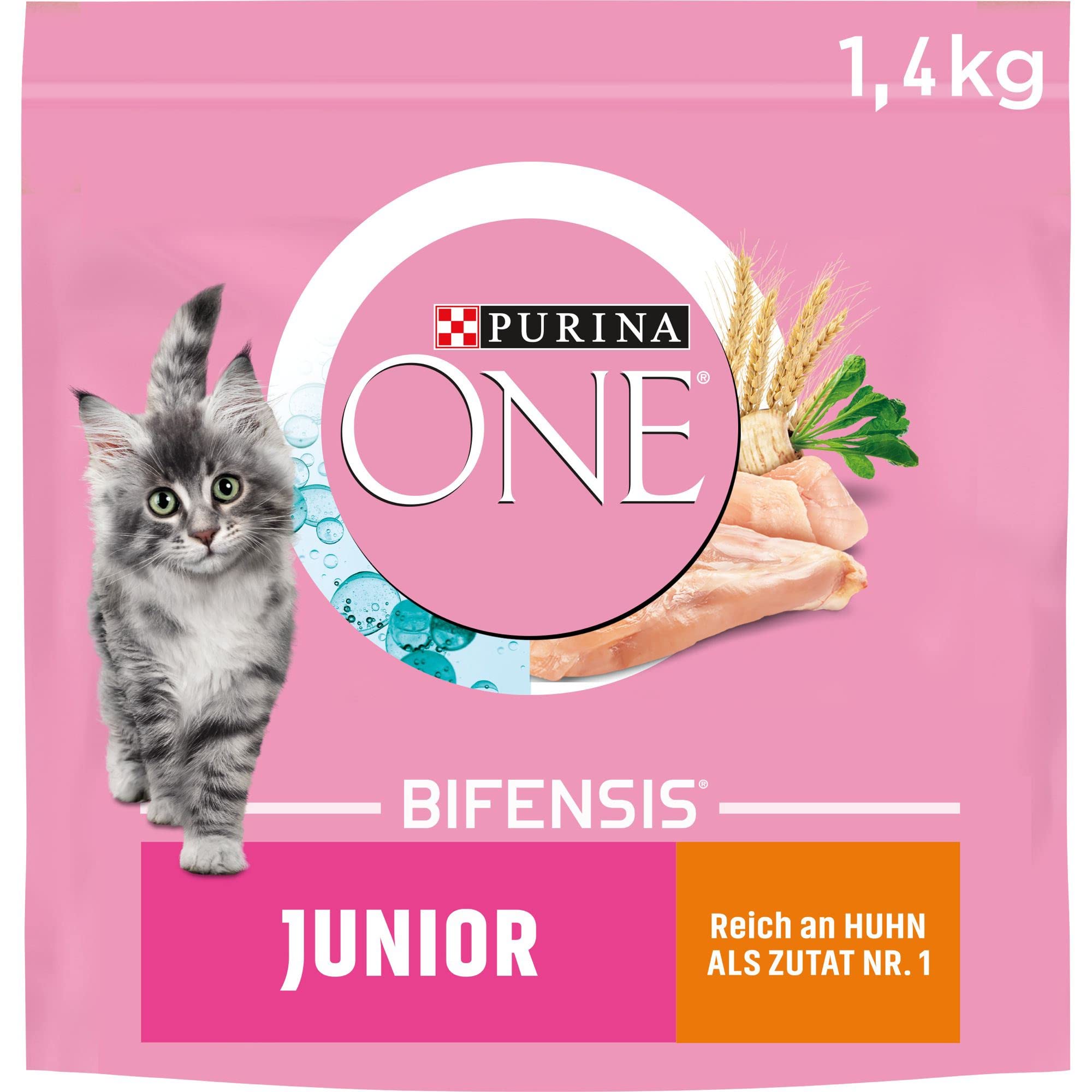 PURINA ONE Bifensis Junior Trockenfutter Huhn 750 g Kitten