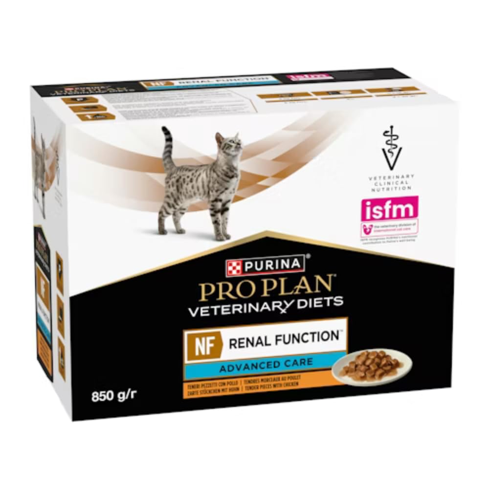 Pro Plan Vet Feline NF Renal Huhn Nassfutter 10x85g