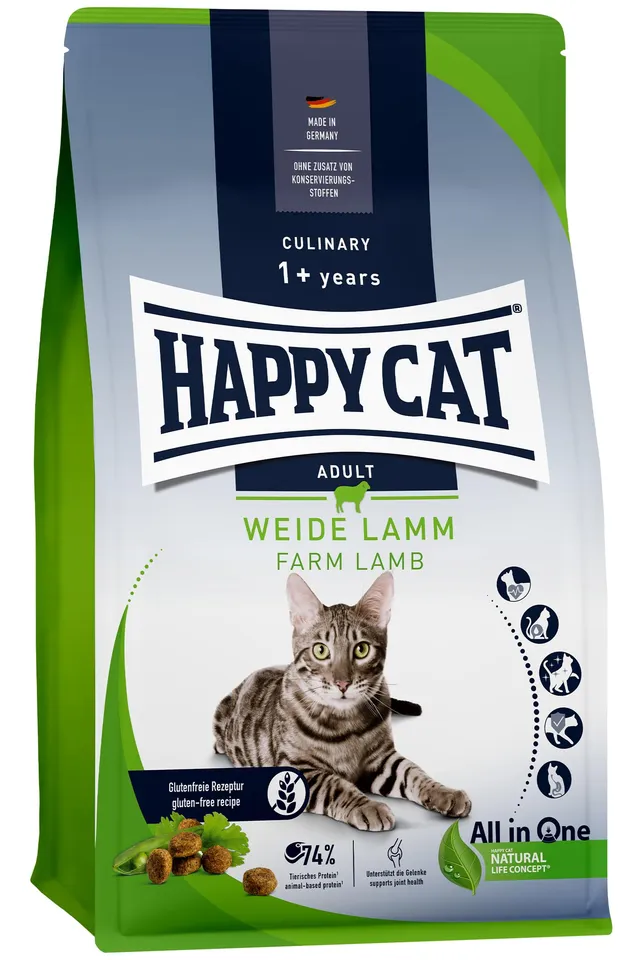 Happy Cat Culinary Lamm Trockenfutter Adult 4kg