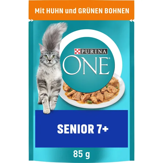 PURINA ONE Bifensis Senior 7+ Huhn Nassfutter 26x85g in Sauce