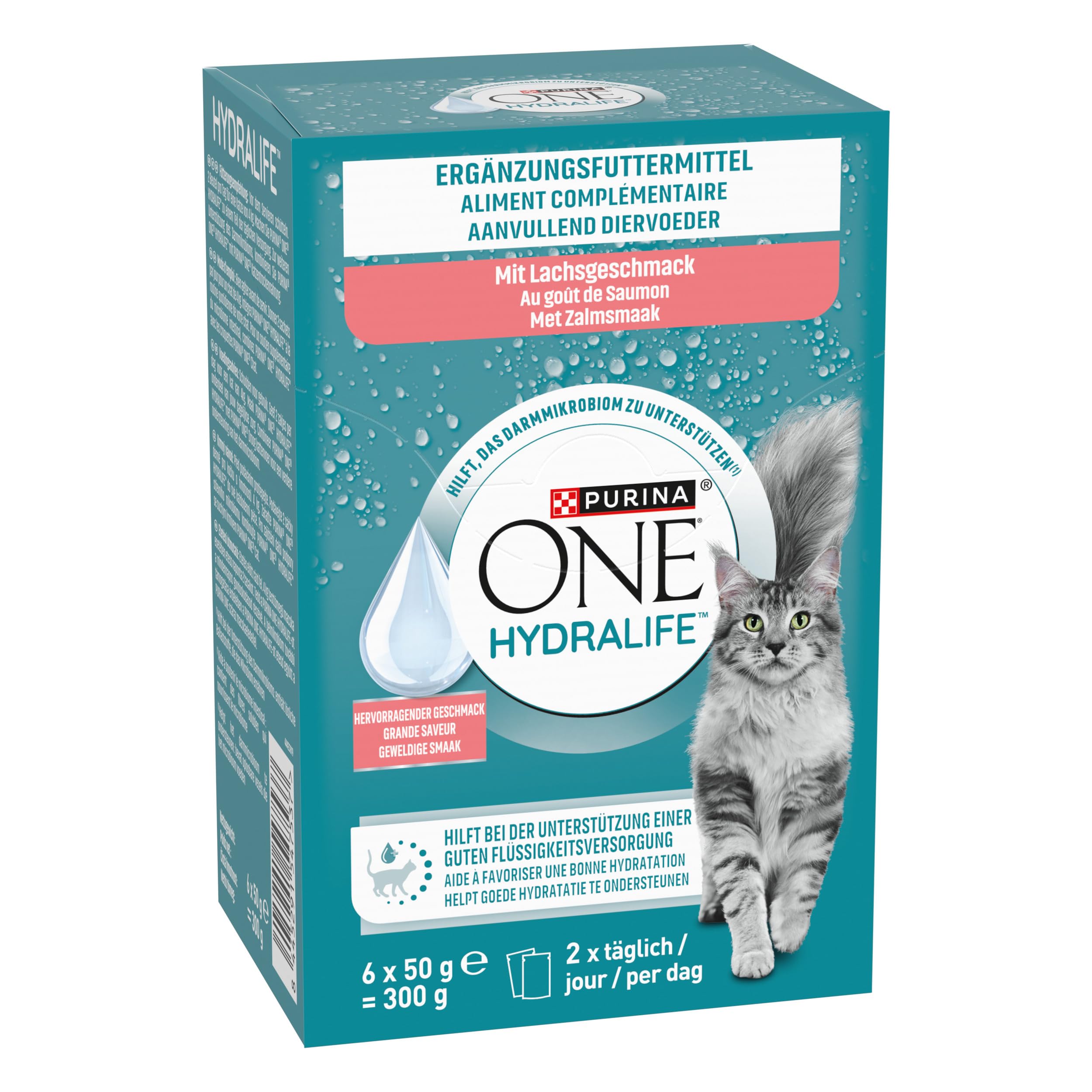 PURINA ONE Hydralife Nassfutter Huhn 48x50g Flüssigkeit