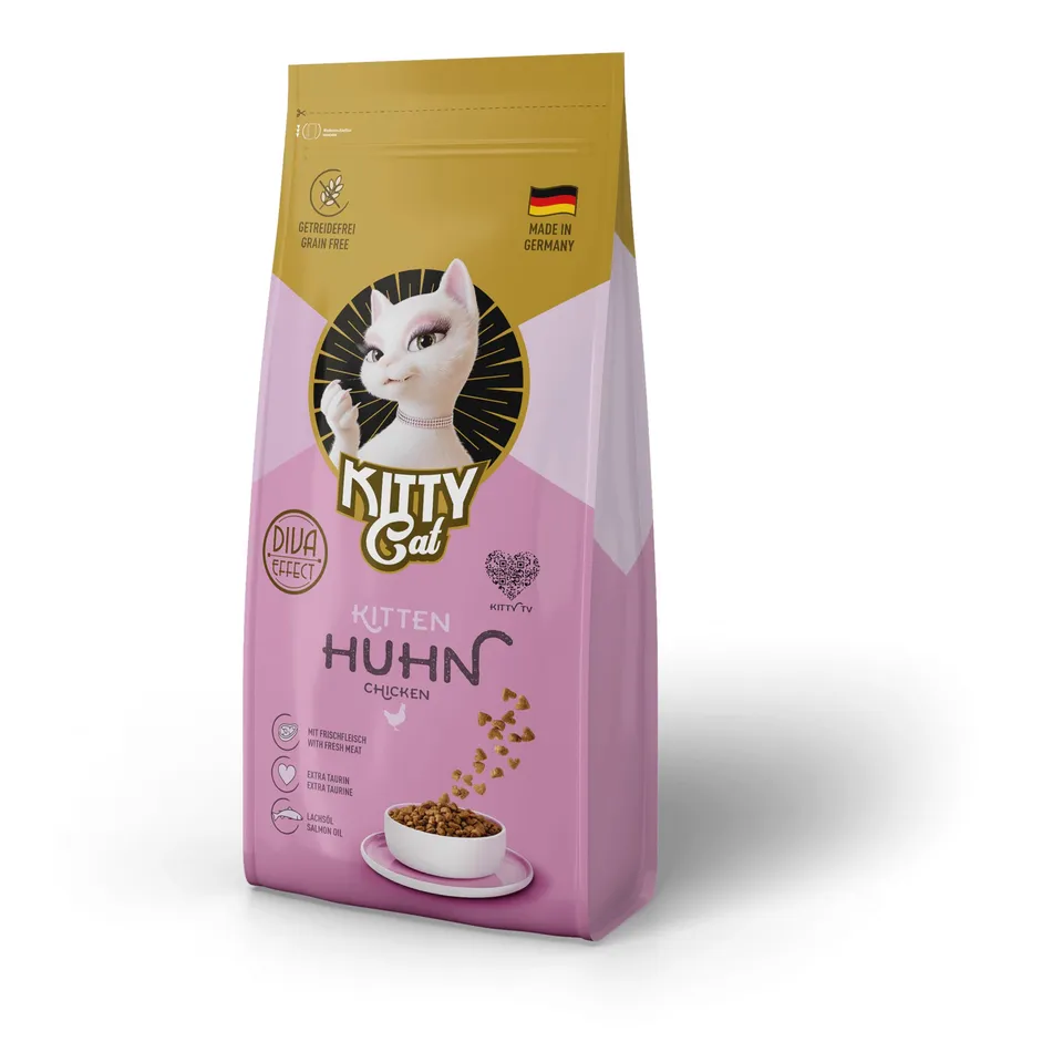 KITTY Cat Trockenfutter Katzenfutter Huhn Kitten 3 kg getreidefrei