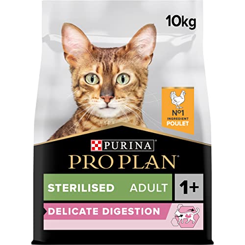 PRO PLAN Sterilised Delicate Huhn Trockenfutter 10 kg kastriert