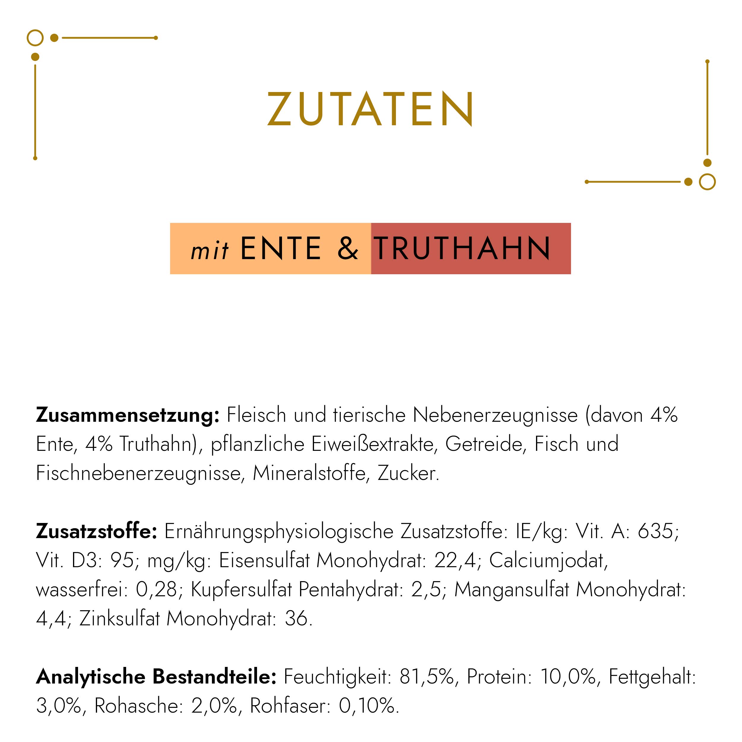 GOURMET Perle Duetto Nassfutter Ente Truthahn 12x85g