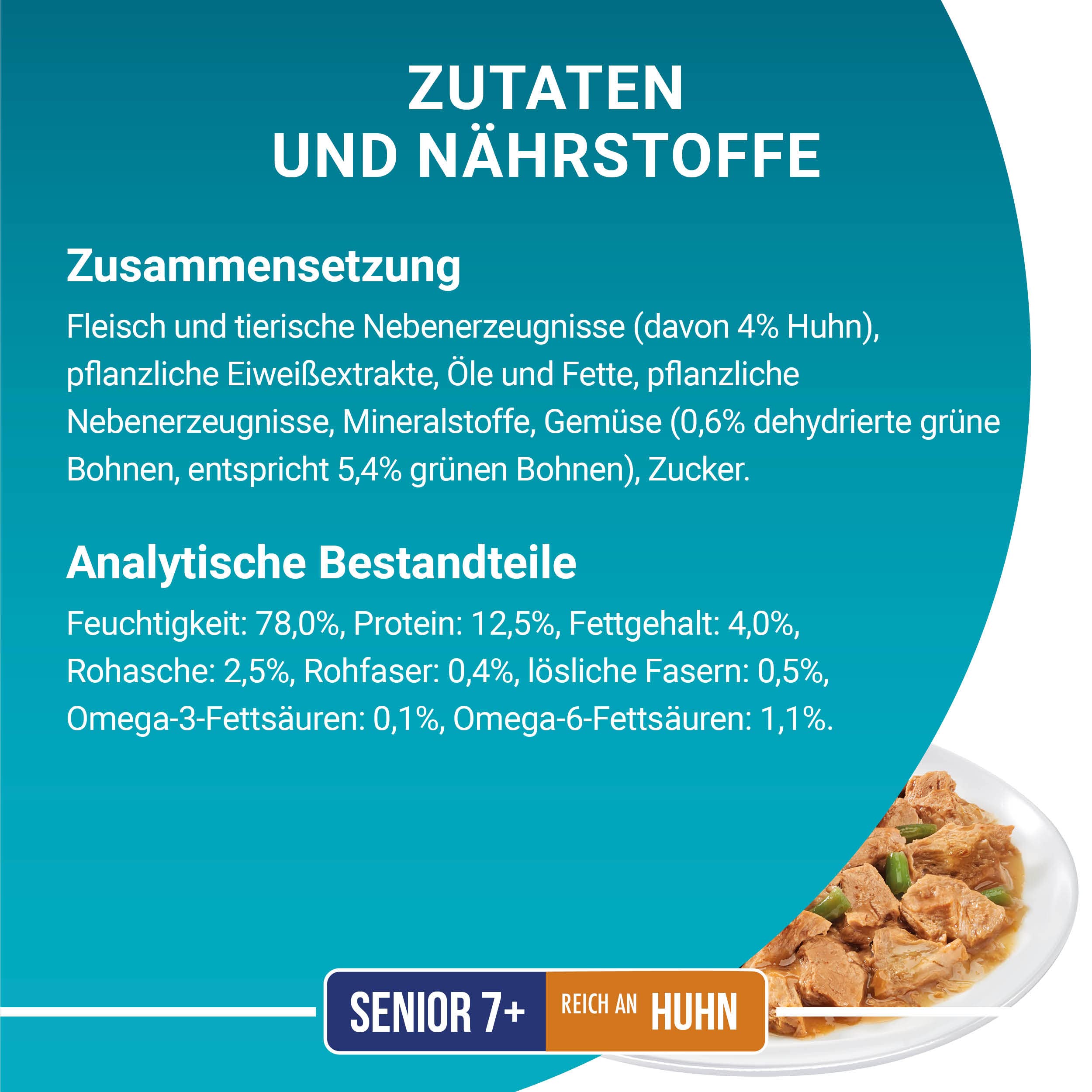 PURINA ONE Bifensis Senior 7+ Huhn Nassfutter 26x85g in Sauce