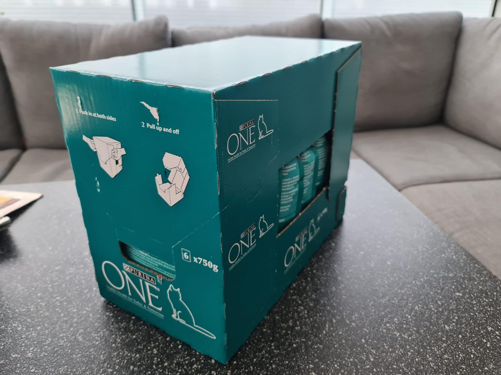 PURINA ONE BIFENSIS Adult Trockenfutter Huhn 6x750g