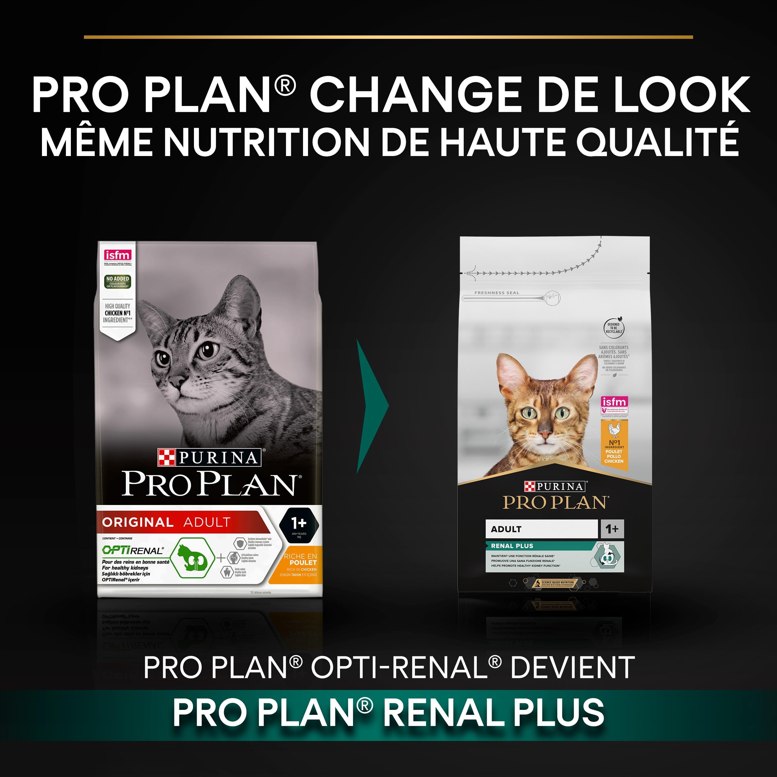Pro Plan Cat Adult Huhn Trockenfutter Katze 3 kg