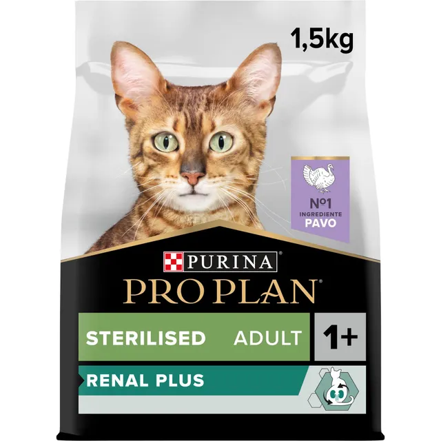 Purina Pro Plan Sterilised Adult Trockenfutter Truthahn 6x1,5kg Niere
