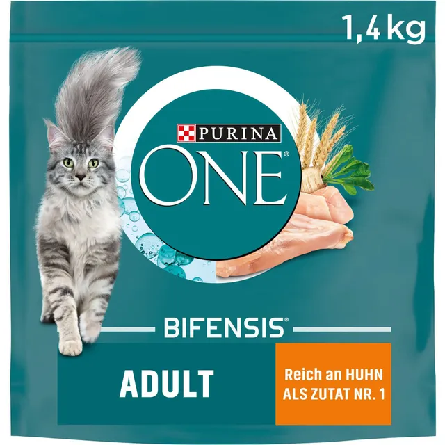 Purina One Bifensis Adult Trockenfutter Huhn 6x1,4 kg