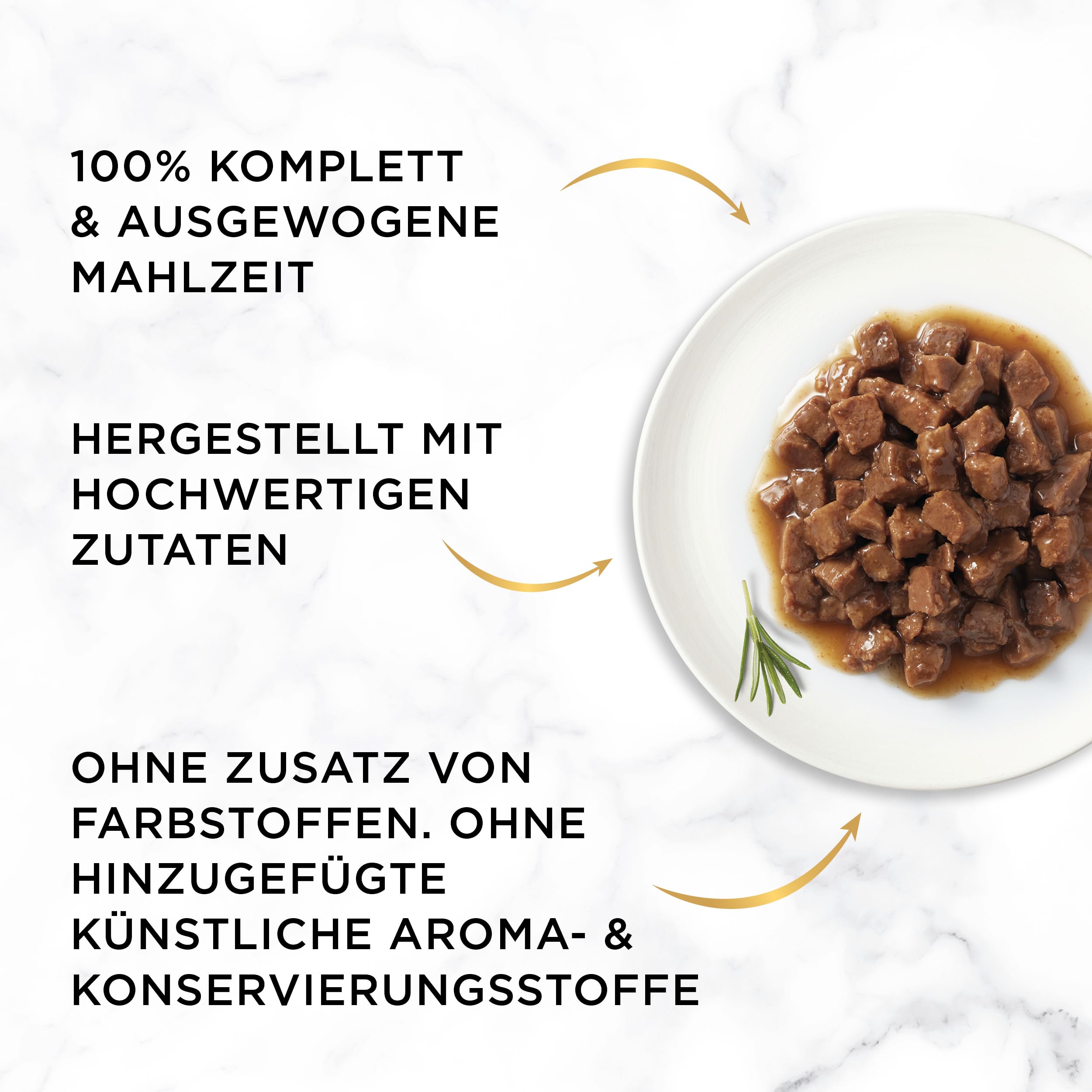 GOURMET Perle Duetto Sorten-Mix Nassfutter 48x85g