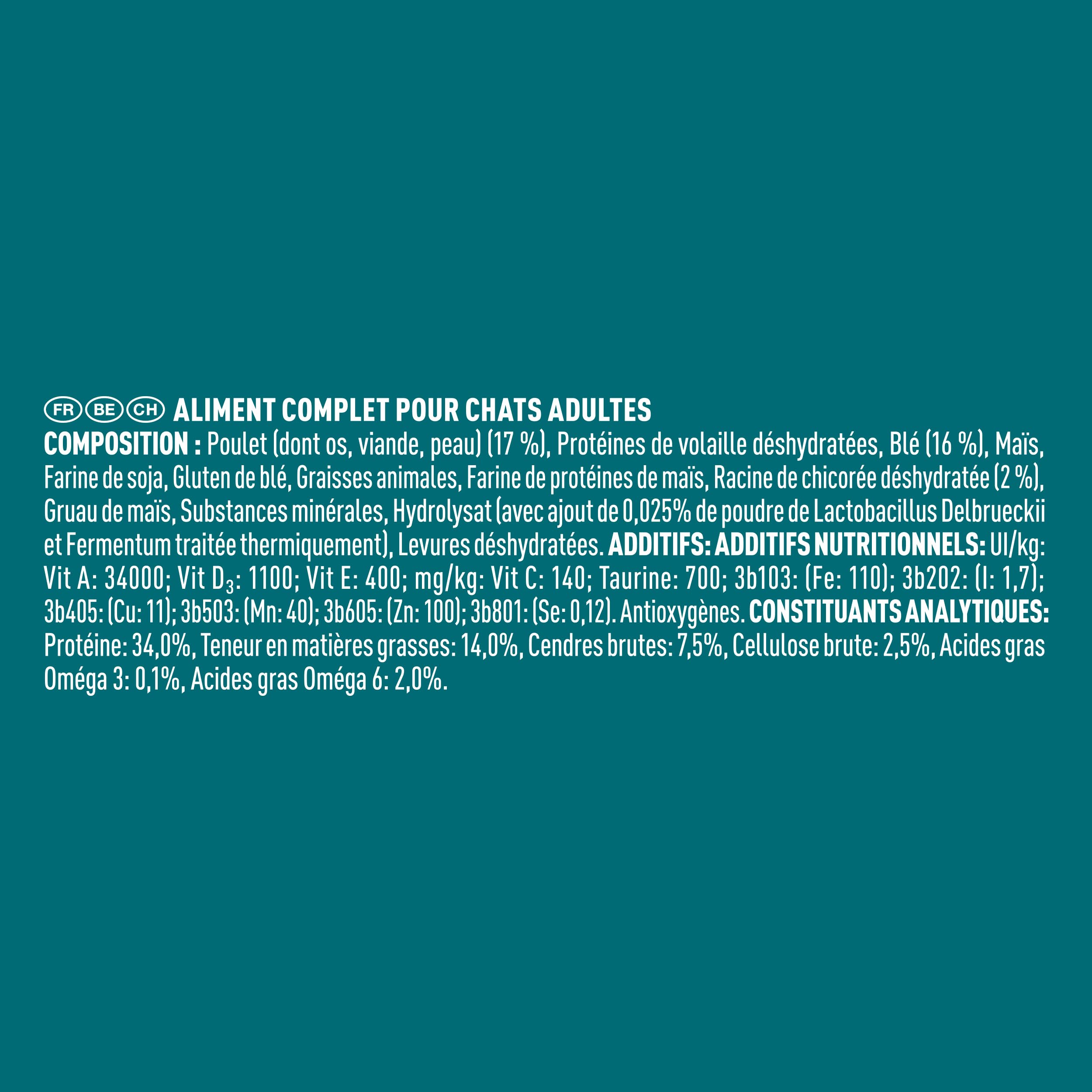 Purina One Bifensis Adult Trockenfutter Huhn 9,75kg