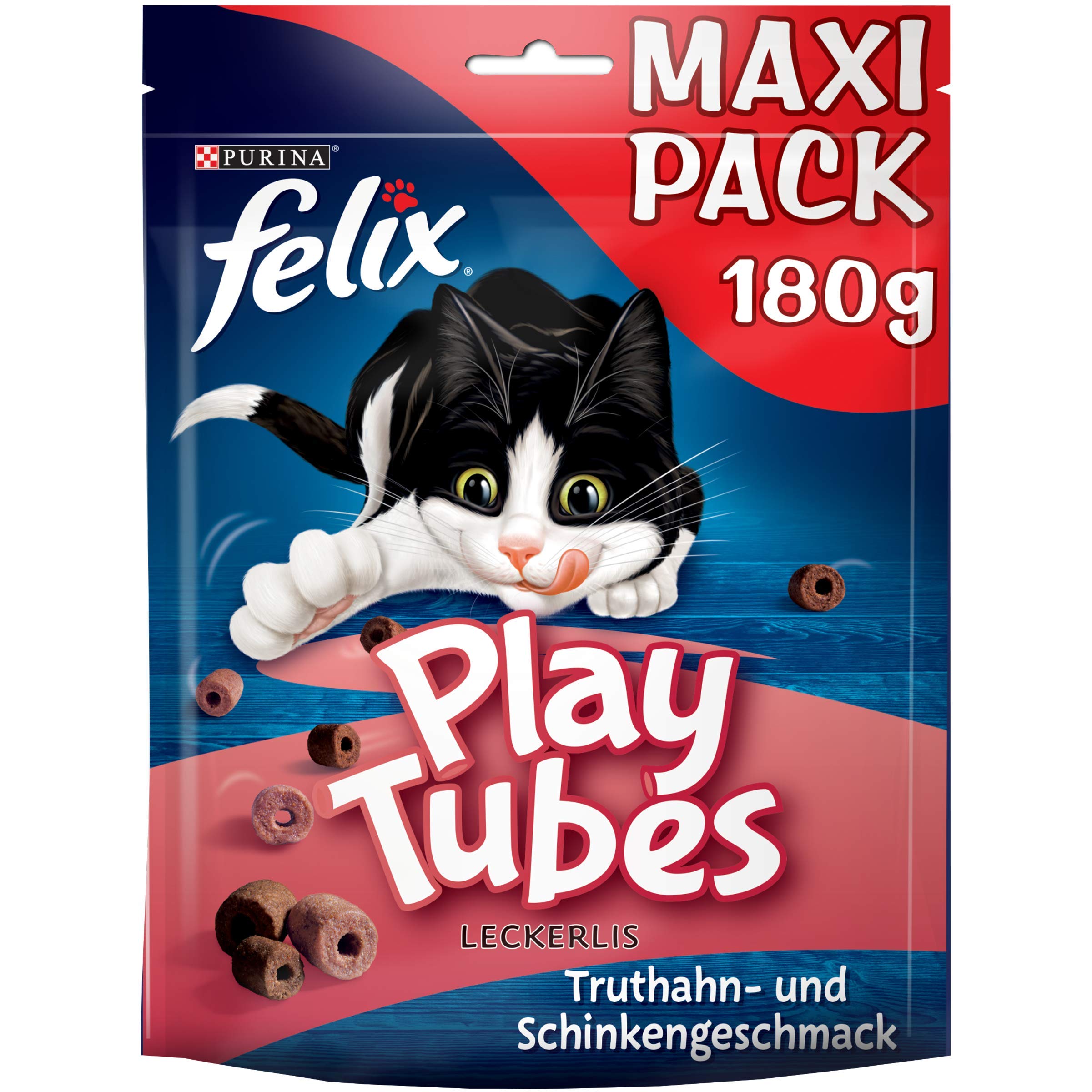Felix Play Tubes Leckerli Huhn-Leber 5x180 g