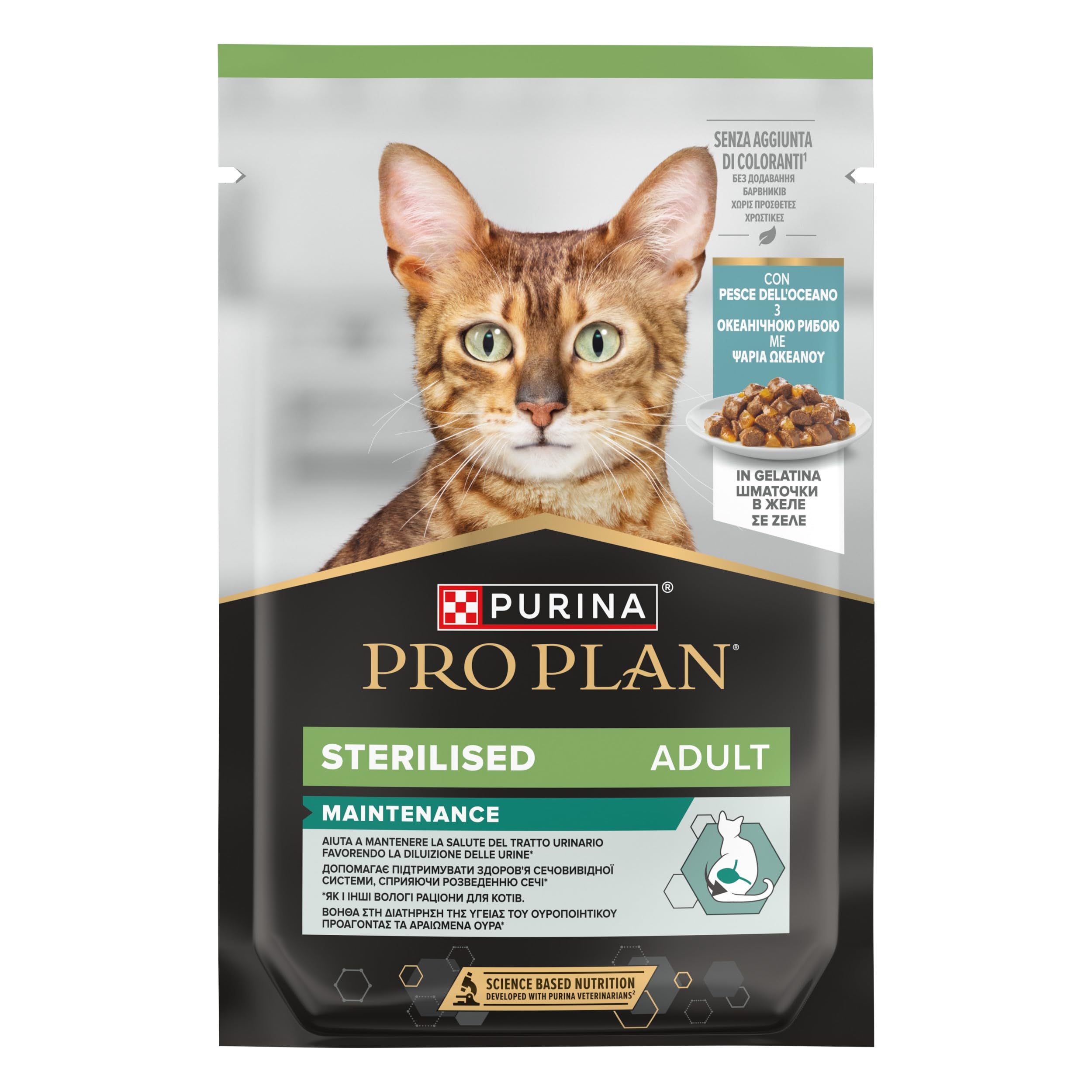 PRO PLAN Sterilised Nassfutter Meeresfisch 26x85g in Gelee