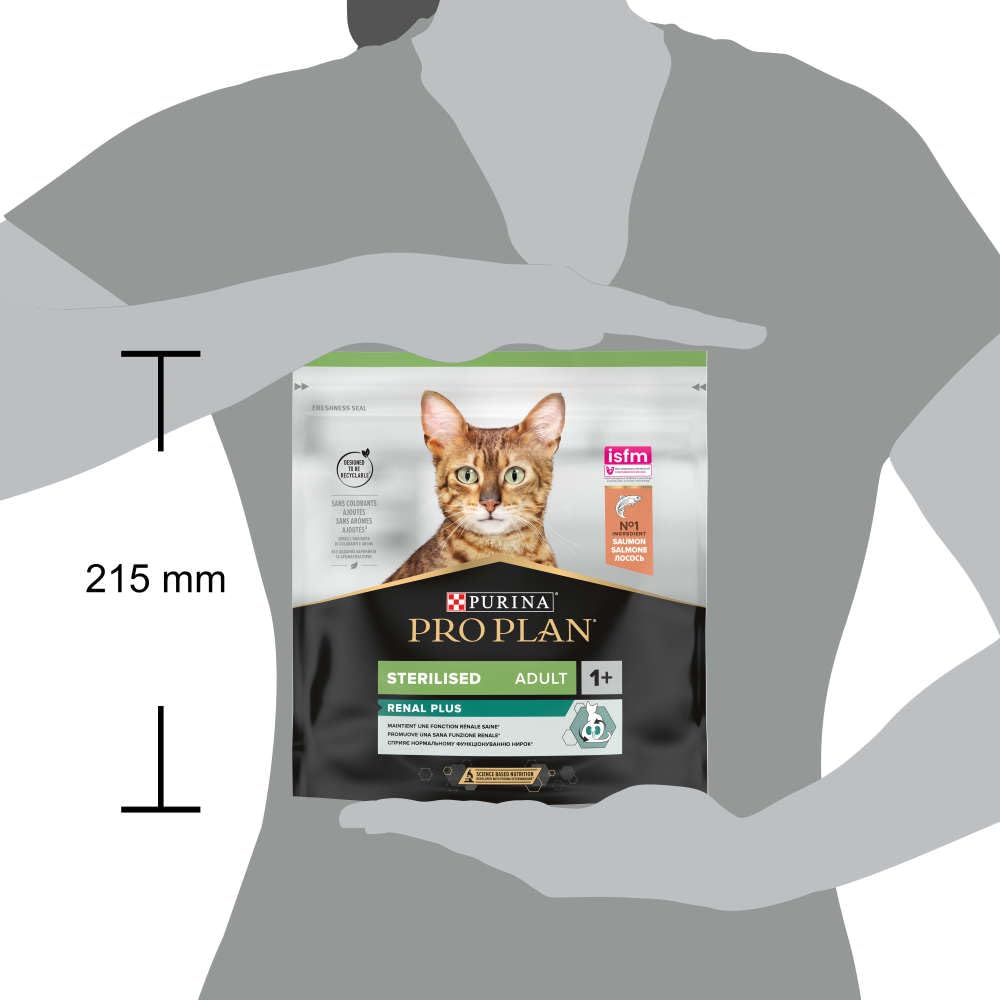 Purina Pro Plan Sterilised Adult Renal Trockenfutter Lachs 3,2kg