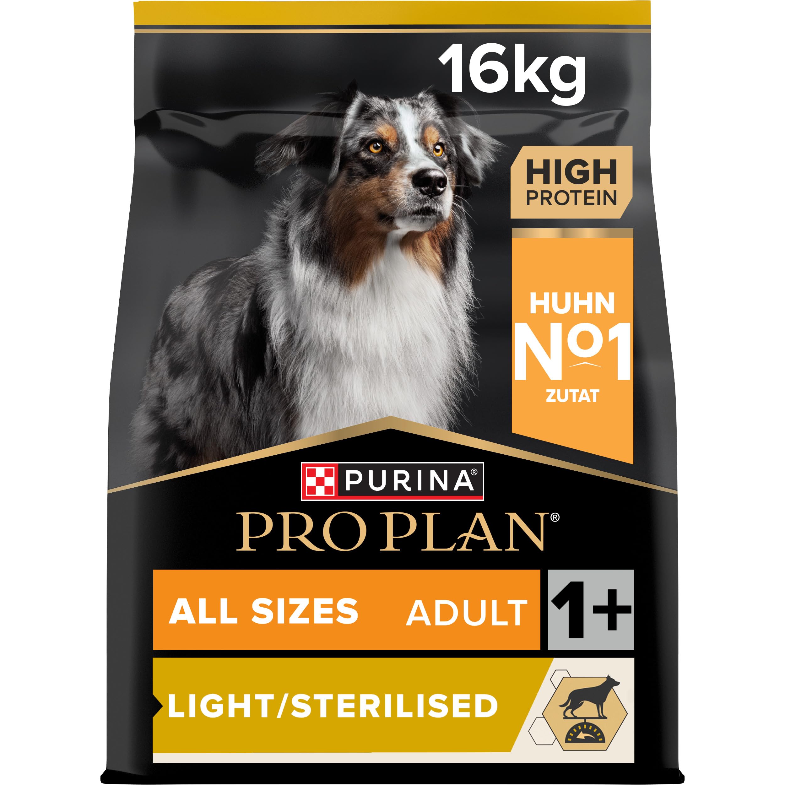 PRO PLAN Adult Light Sterilised Trockenfutter Huhn 16kg