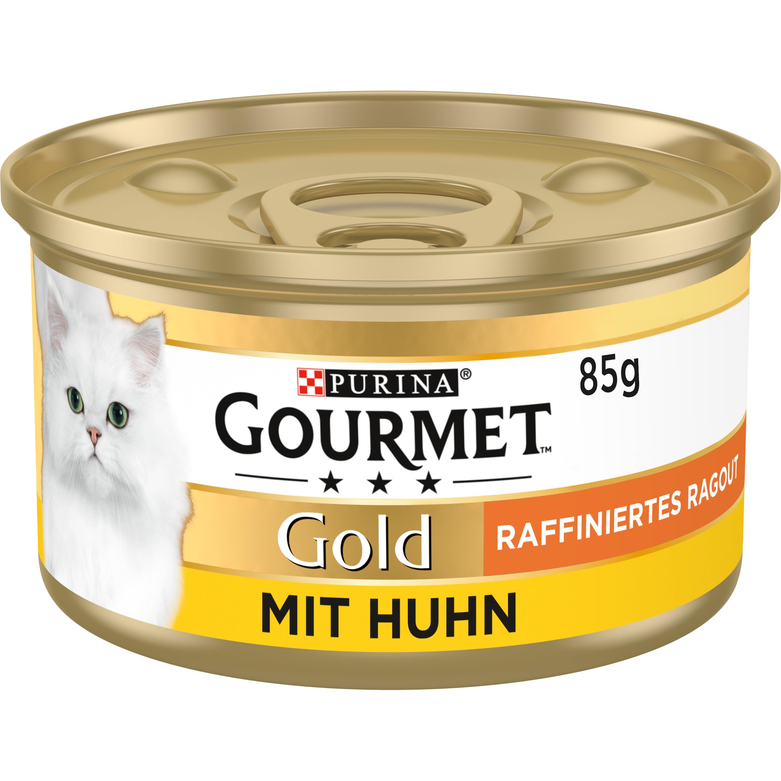 Gourmet Perle Raffiniertes Ragout Nassfutter Thunfisch 12x85g