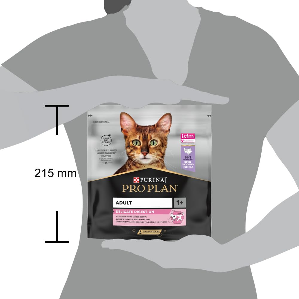 PRO PLAN für Katzen Sterilised Adult Truthahn Trockenfutter 8x400g