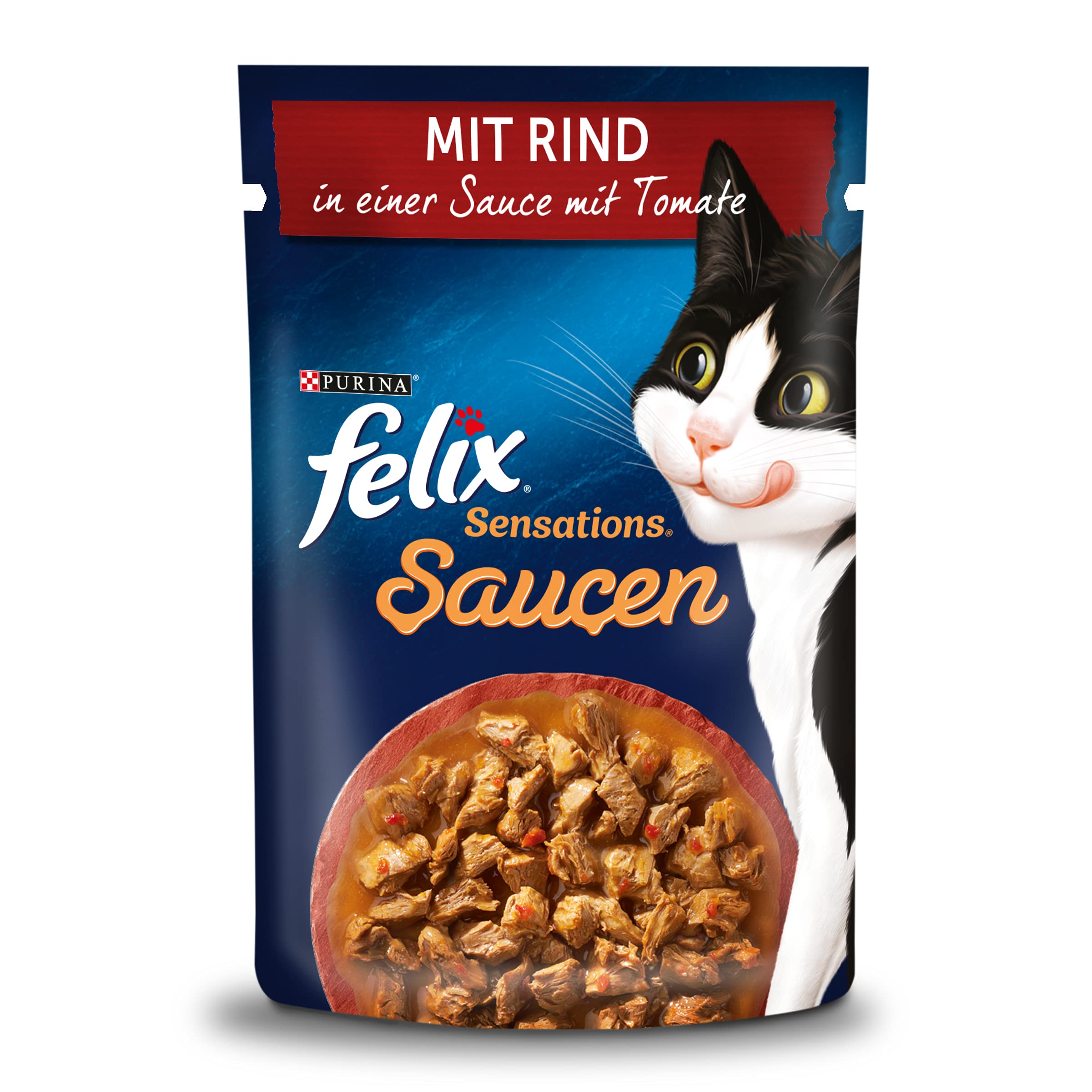 FELIX Sensations Nassfutter Lachs Sauce 26x85g