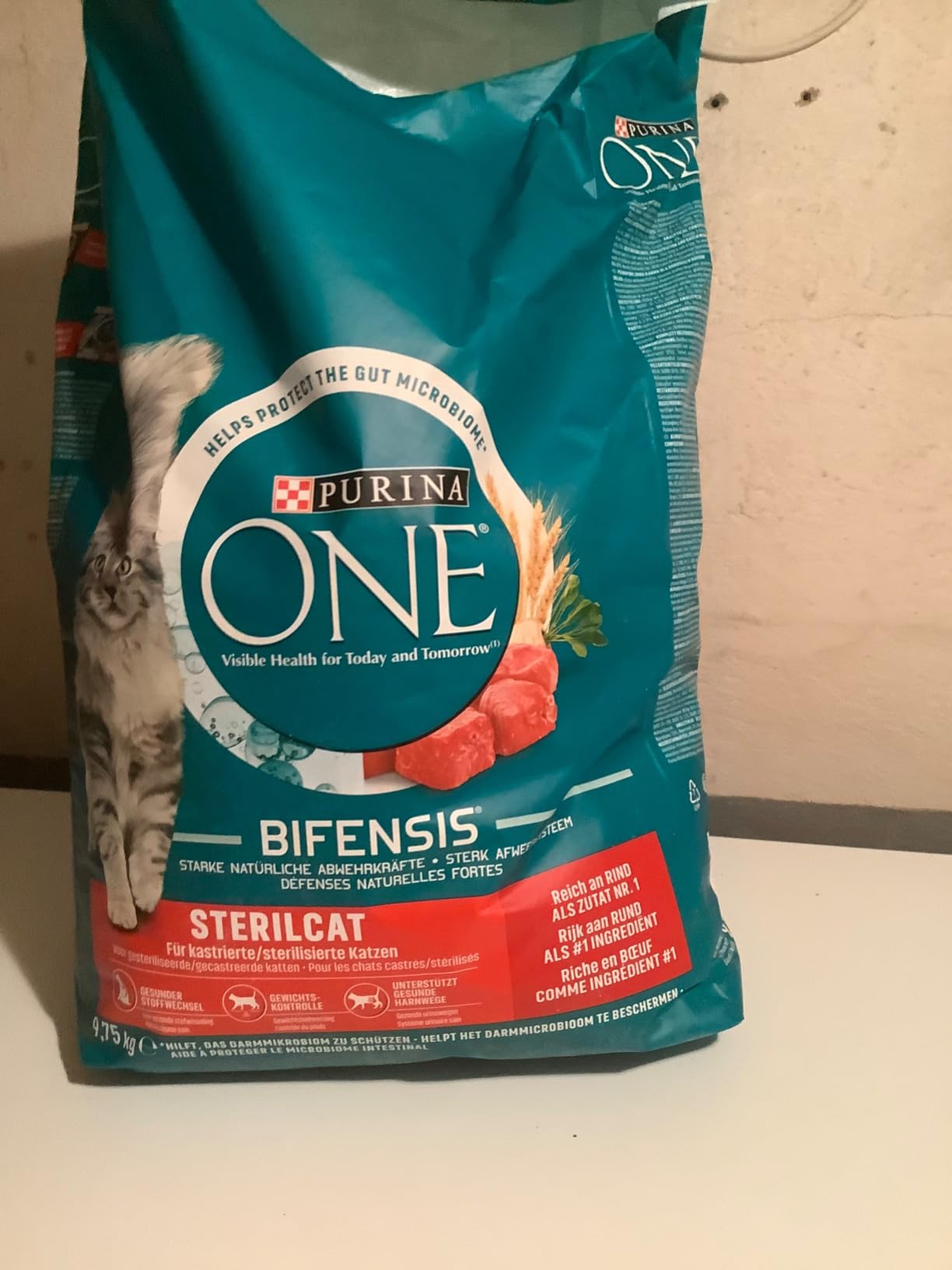 Purina One Bifensis Sterilcat Trockenfutter Rind 6x1,4kg