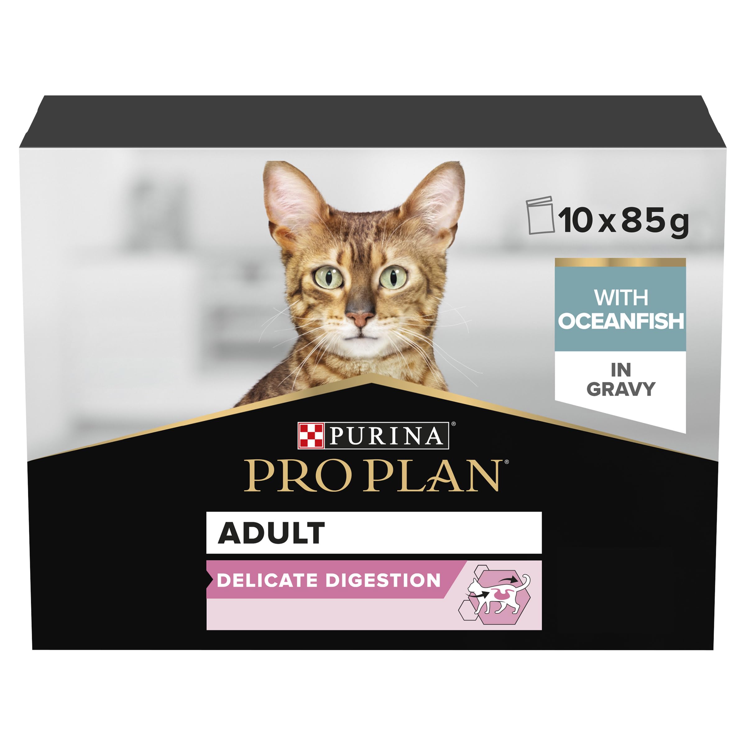 Pro Plan Nutrisavour Nassfutter Seefisch Soße 10x85g