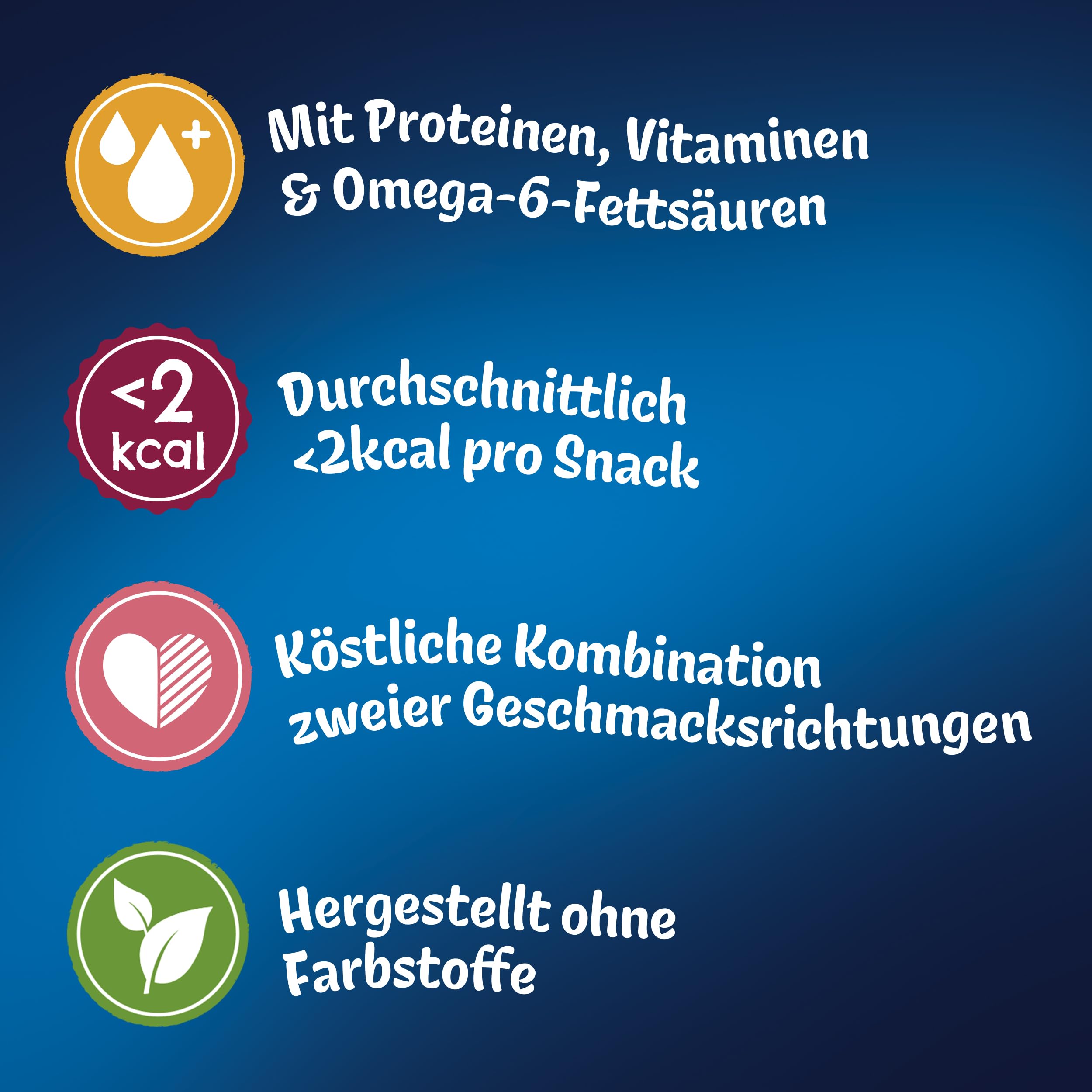 FELIX Tasty Nuggets Katzensnack Huhn & Ente 6 x 180 g proteinreich