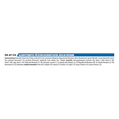 PRO PLAN Sterilised Senior 7+ Trockenfutter Truthahn 10kg